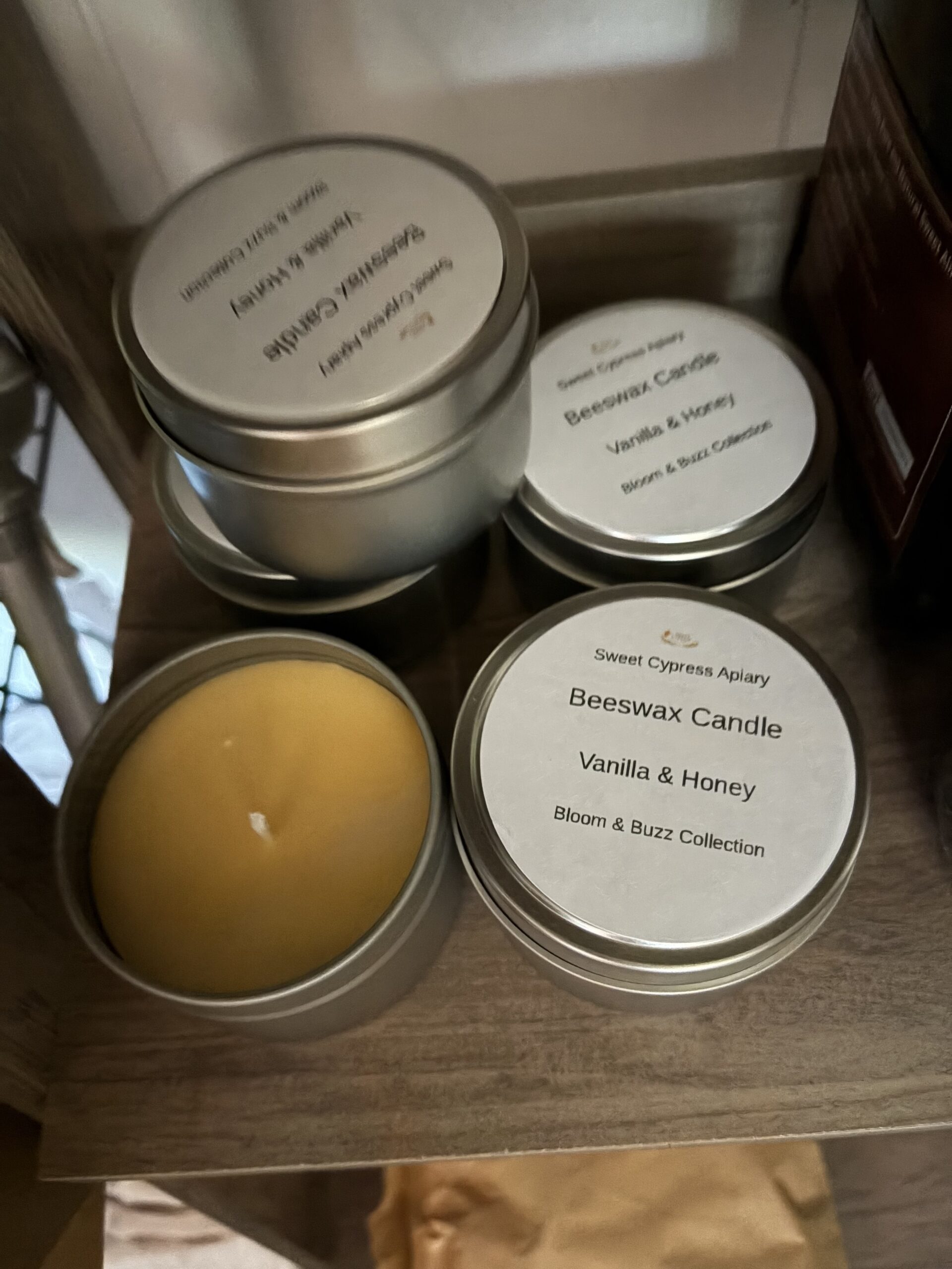 Honey & Vanilla Candle - Image 2