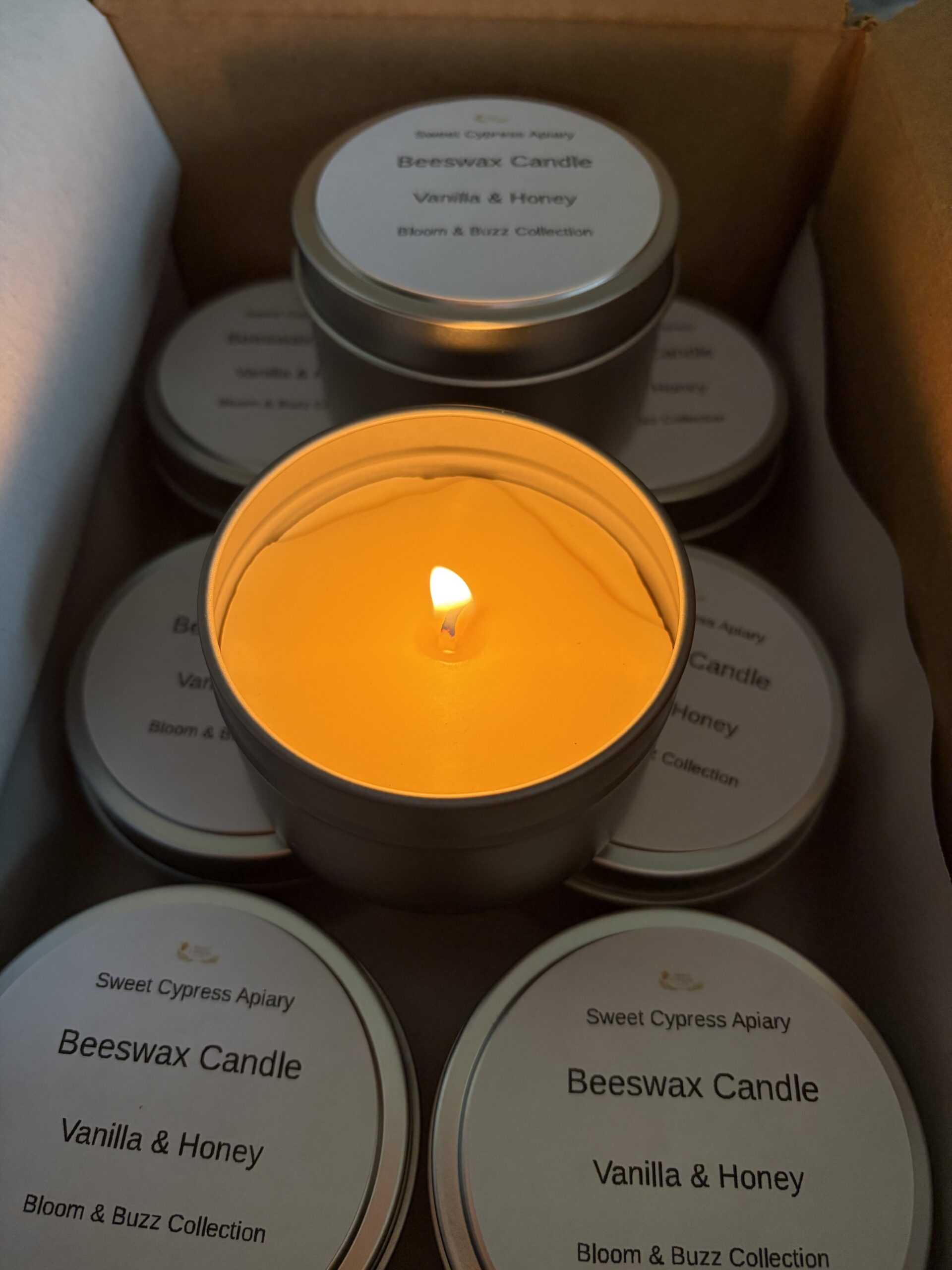 Honey & Vanilla Candle - Image 3